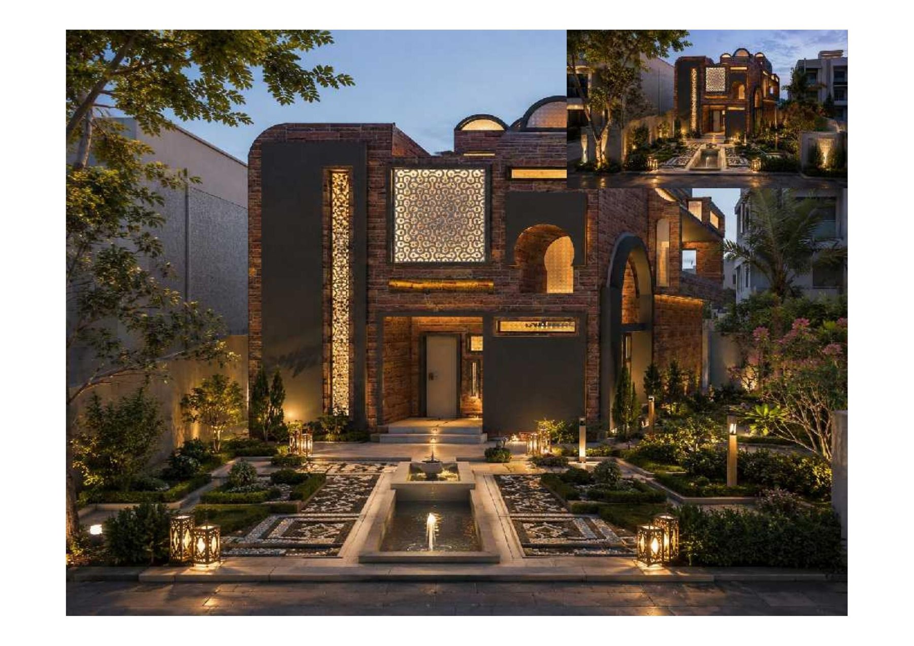 Villa moderne islamique, Adrar — AZ Architecture et Urbanisme